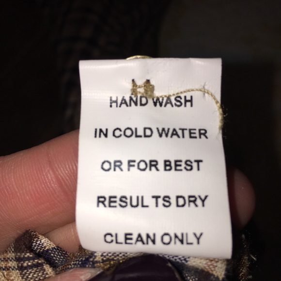 Plaid Shirt-dress - Picture 2 of 3